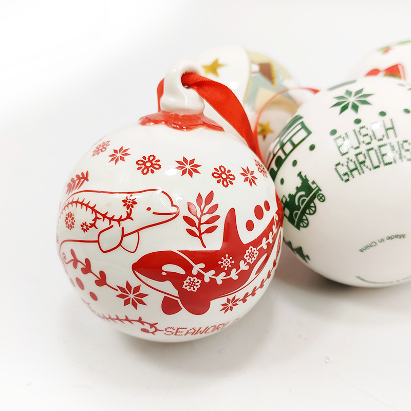 Ceramic Christmas Balls