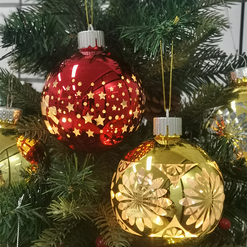 Plastic Christmas Balls