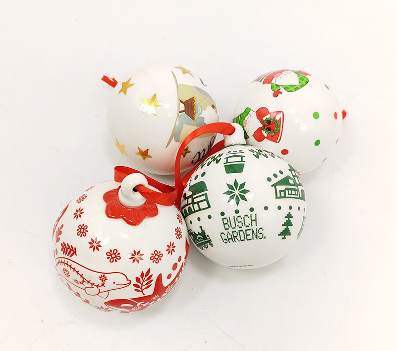 Ceramic Christmas Balls
