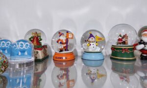 Custom plastic ornaments for Christmas, Halloween, and Easter